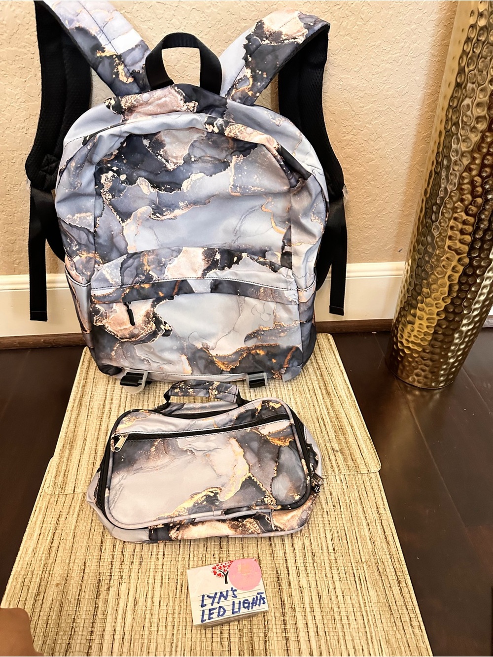 Backpack with Lunch box
